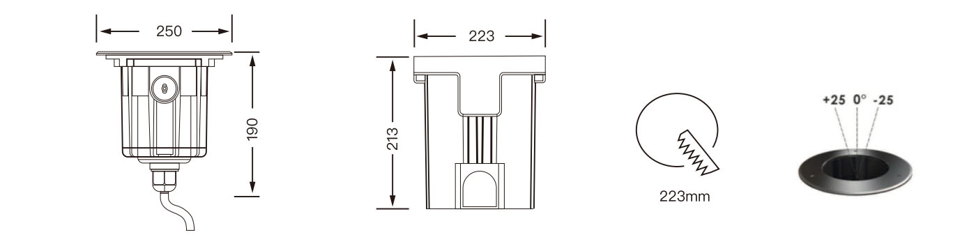 LED electronic display system composition