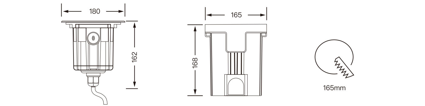 How to adjust the perpendicularity of the high pole lamp